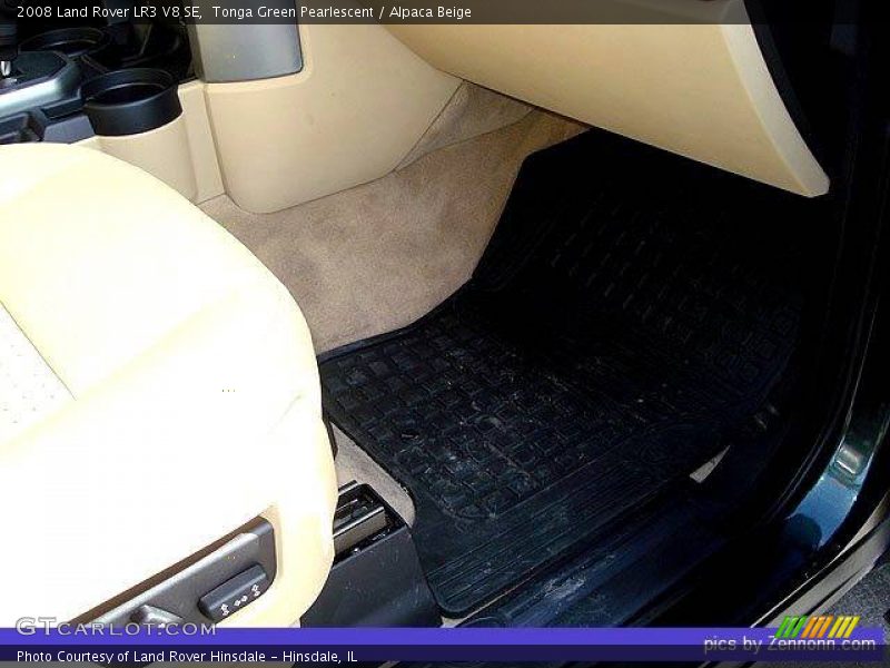 Tonga Green Pearlescent / Alpaca Beige 2008 Land Rover LR3 V8 SE