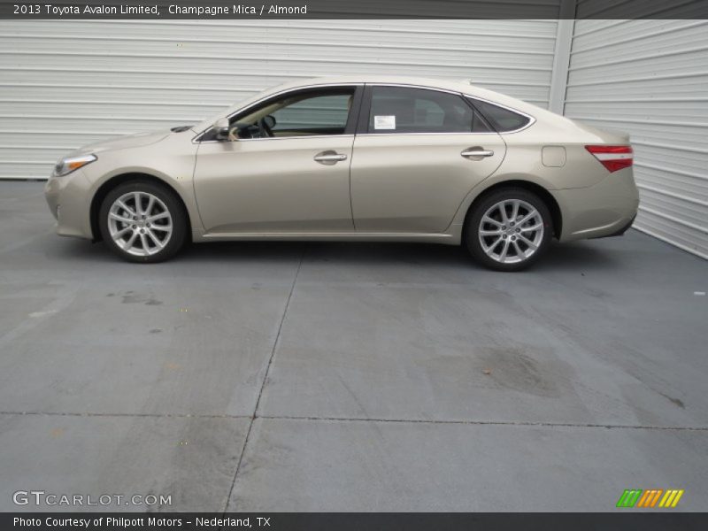 Champagne Mica / Almond 2013 Toyota Avalon Limited