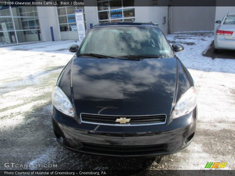 Black / Ebony 2006 Chevrolet Monte Carlo LS