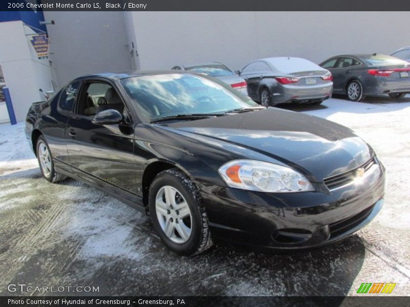 Black / Ebony 2006 Chevrolet Monte Carlo LS