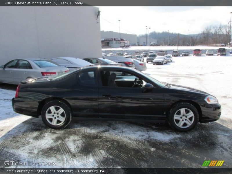 Black / Ebony 2006 Chevrolet Monte Carlo LS