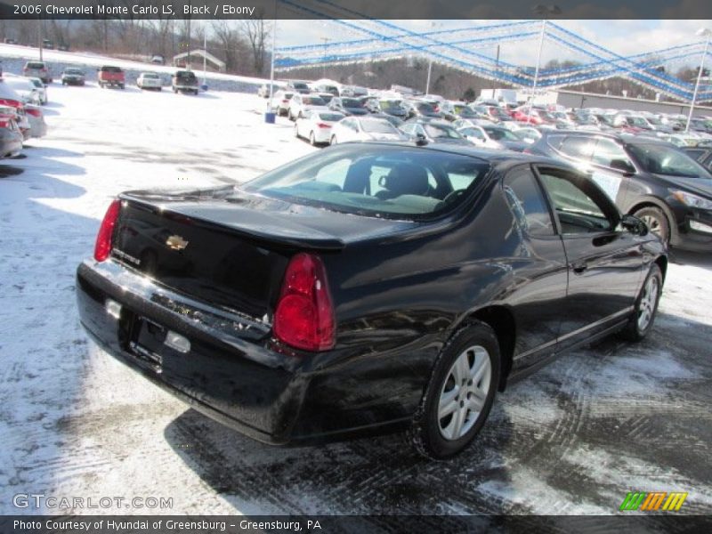 Black / Ebony 2006 Chevrolet Monte Carlo LS