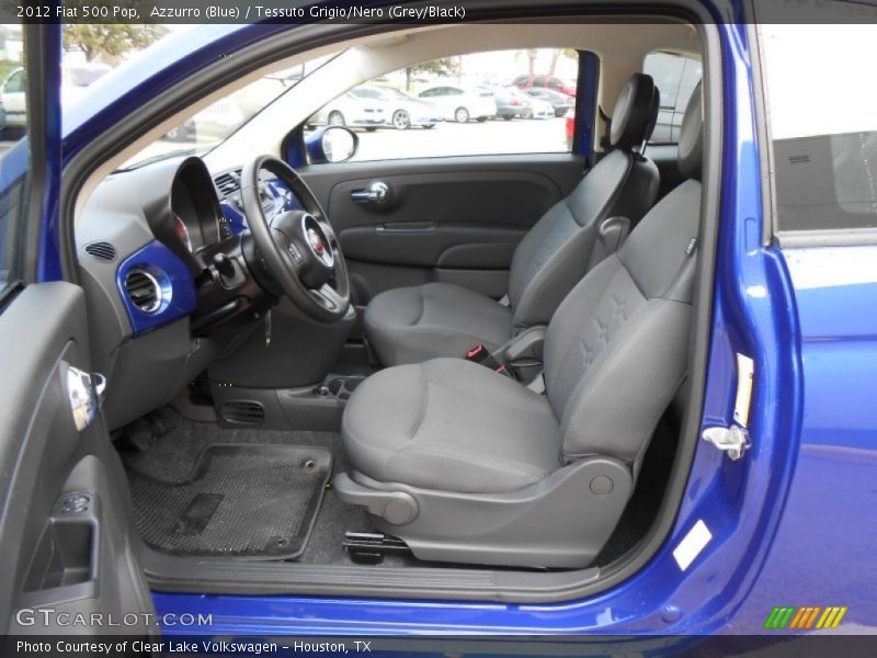 Front Seat of 2012 500 Pop
