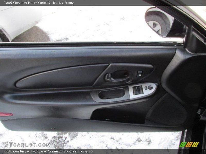 Black / Ebony 2006 Chevrolet Monte Carlo LS