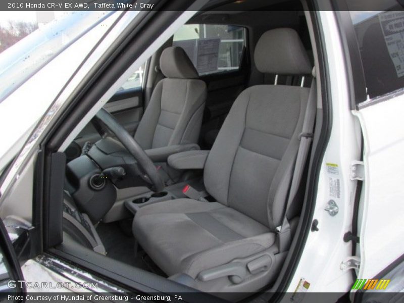 Front Seat of 2010 CR-V EX AWD