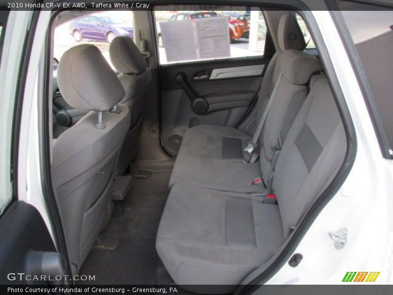 Taffeta White / Gray 2010 Honda CR-V EX AWD