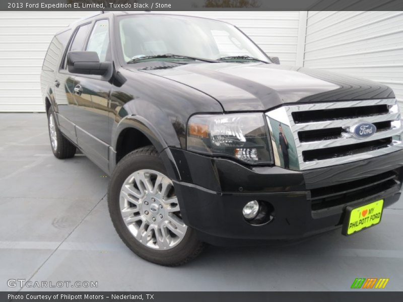 Tuxedo Black / Stone 2013 Ford Expedition EL Limited