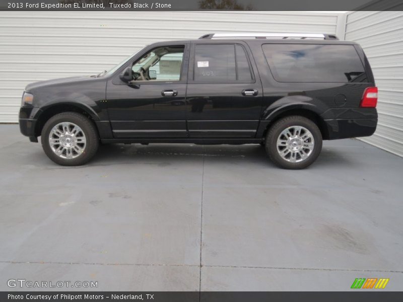 Tuxedo Black / Stone 2013 Ford Expedition EL Limited