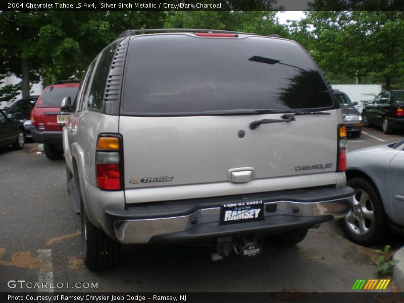 Silver Birch Metallic / Gray/Dark Charcoal 2004 Chevrolet Tahoe LS 4x4