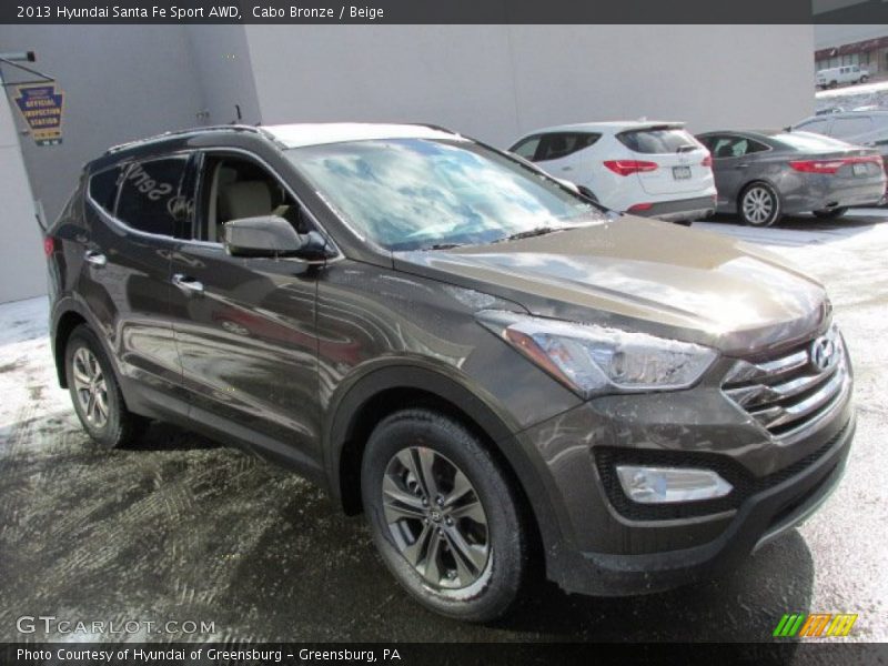 Front 3/4 View of 2013 Santa Fe Sport AWD