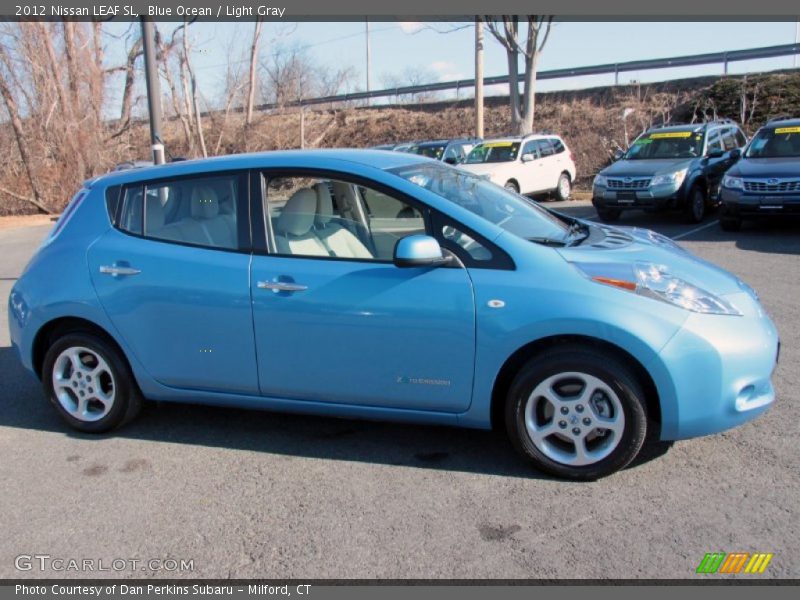  2012 LEAF SL Blue Ocean