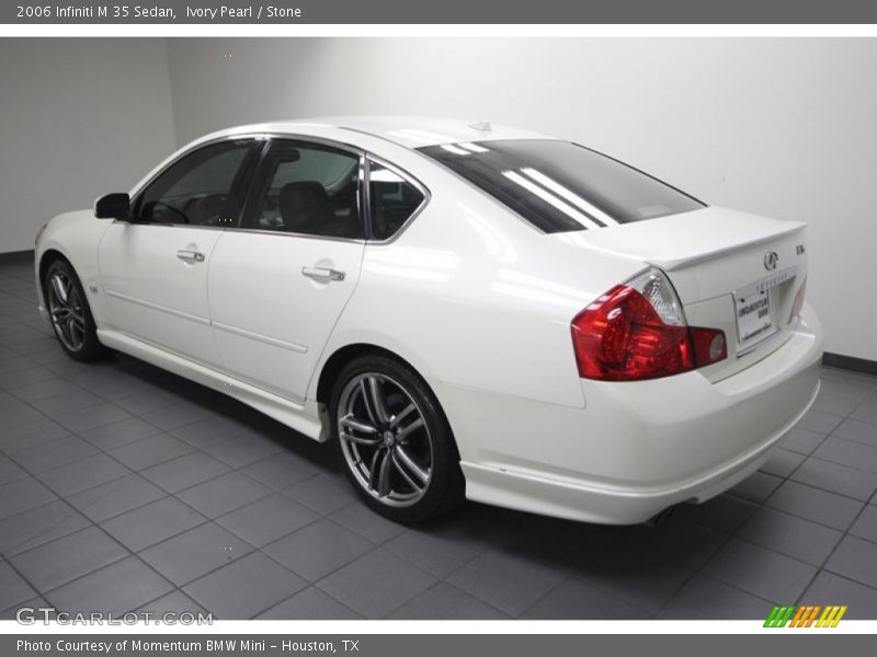 Ivory Pearl / Stone 2006 Infiniti M 35 Sedan