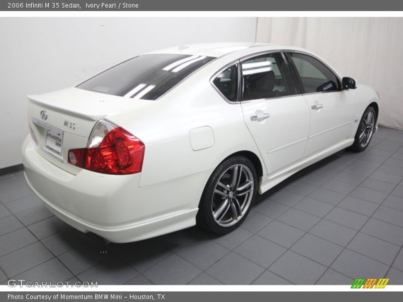 Ivory Pearl / Stone 2006 Infiniti M 35 Sedan