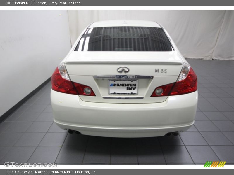Ivory Pearl / Stone 2006 Infiniti M 35 Sedan