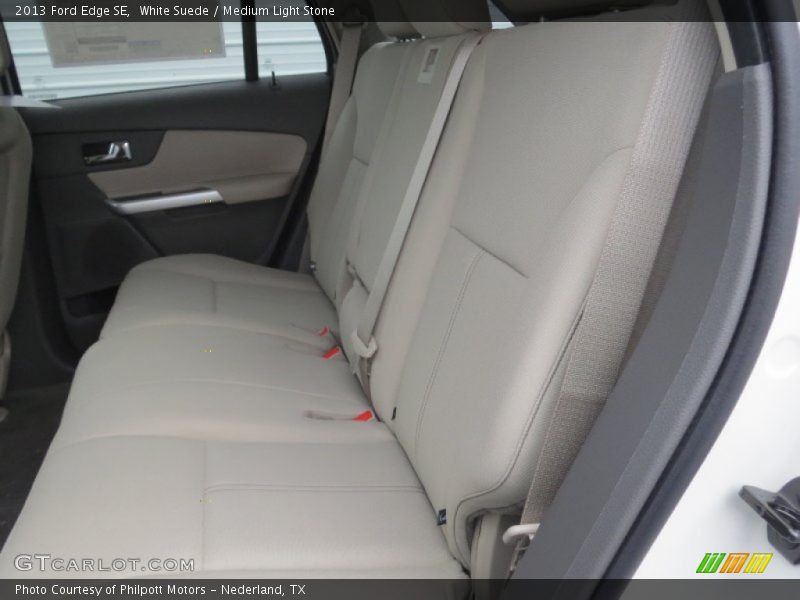 Rear Seat of 2013 Edge SE