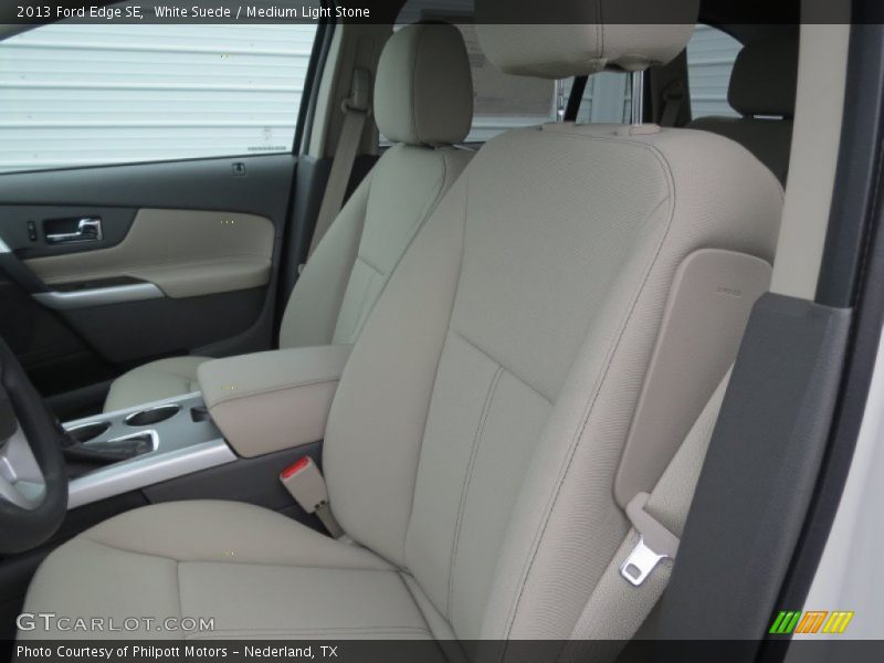 Front Seat of 2013 Edge SE