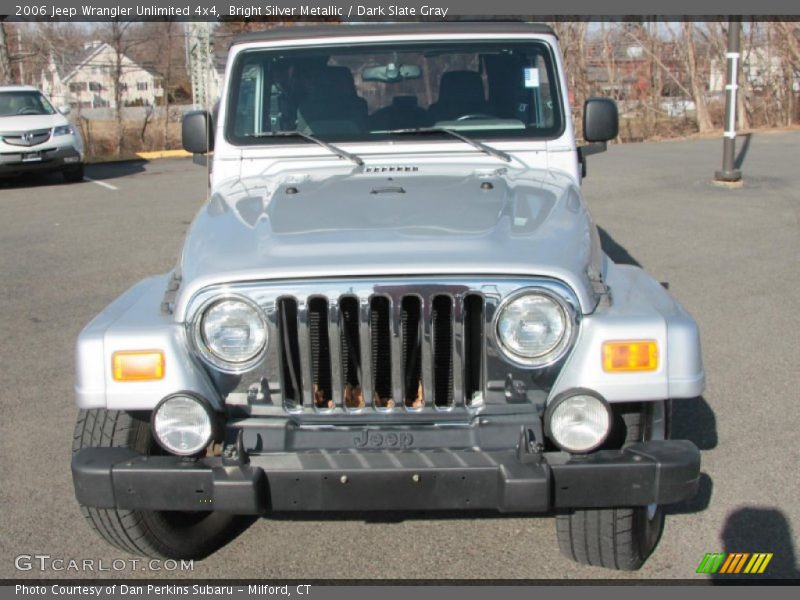 Bright Silver Metallic / Dark Slate Gray 2006 Jeep Wrangler Unlimited 4x4