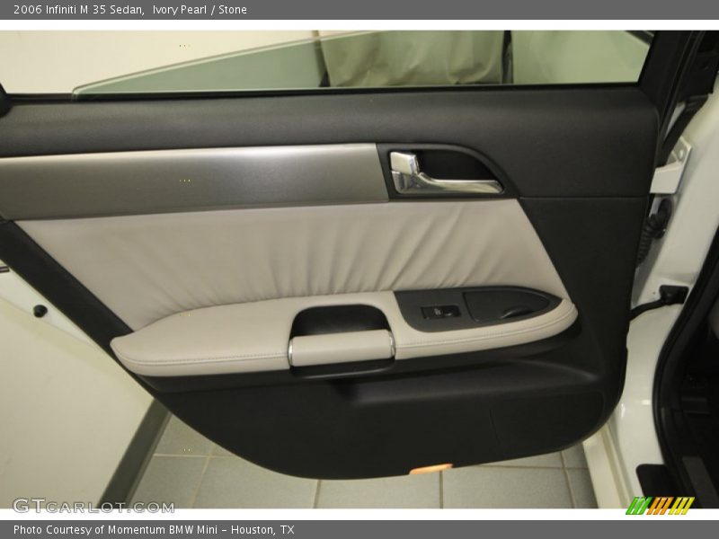 Ivory Pearl / Stone 2006 Infiniti M 35 Sedan