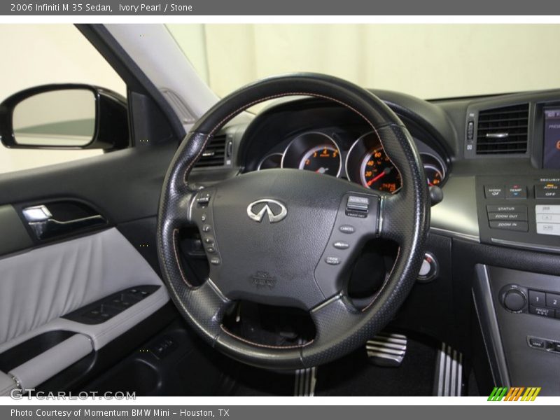 Ivory Pearl / Stone 2006 Infiniti M 35 Sedan