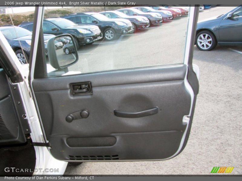 Bright Silver Metallic / Dark Slate Gray 2006 Jeep Wrangler Unlimited 4x4
