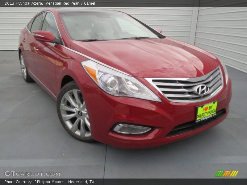 Venetian Red Pearl / Camel 2013 Hyundai Azera