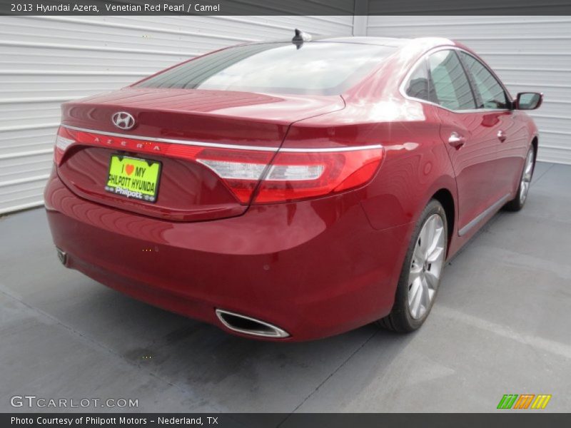 Venetian Red Pearl / Camel 2013 Hyundai Azera