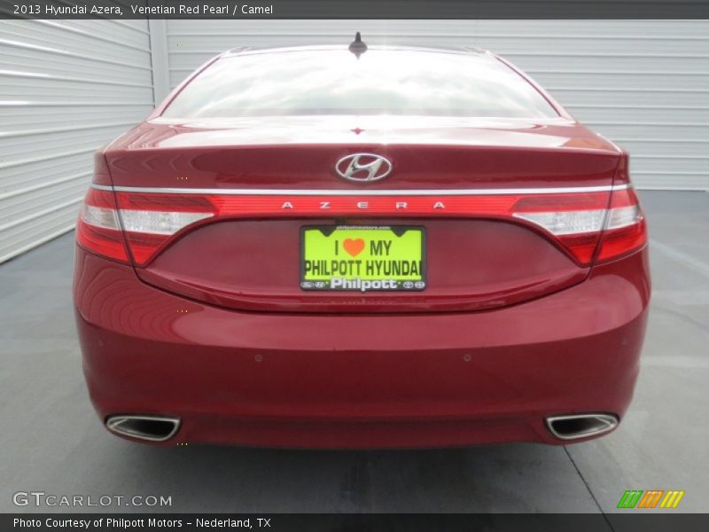 Venetian Red Pearl / Camel 2013 Hyundai Azera