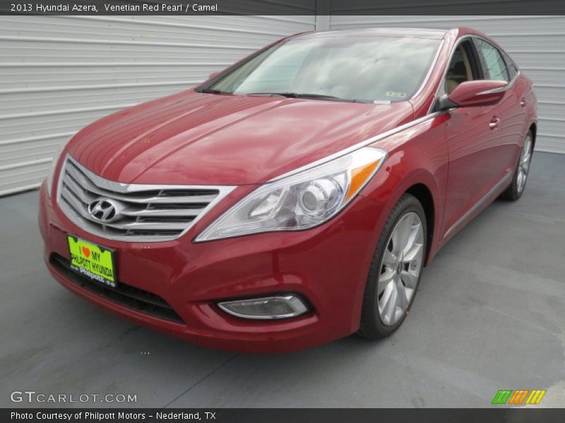 Venetian Red Pearl / Camel 2013 Hyundai Azera