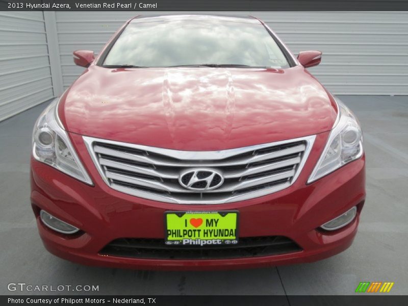 Venetian Red Pearl / Camel 2013 Hyundai Azera