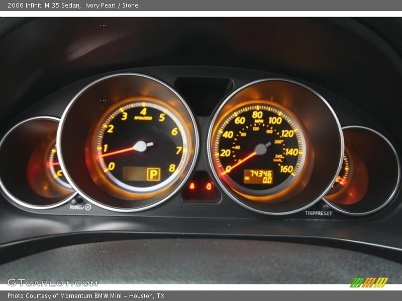Ivory Pearl / Stone 2006 Infiniti M 35 Sedan