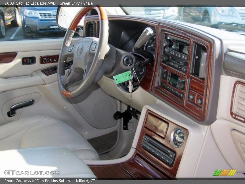 Green Envy / Shale 2003 Cadillac Escalade AWD