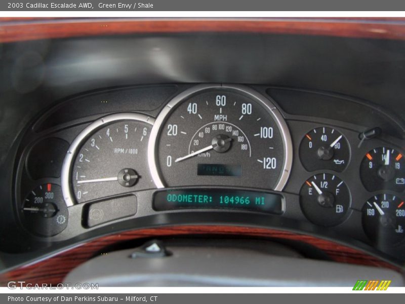  2003 Escalade AWD AWD Gauges