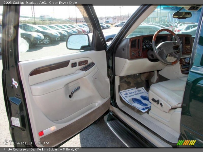 Green Envy / Shale 2003 Cadillac Escalade AWD