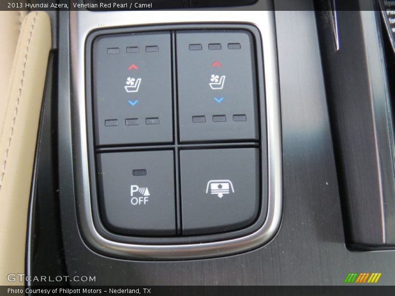 Controls of 2013 Azera 