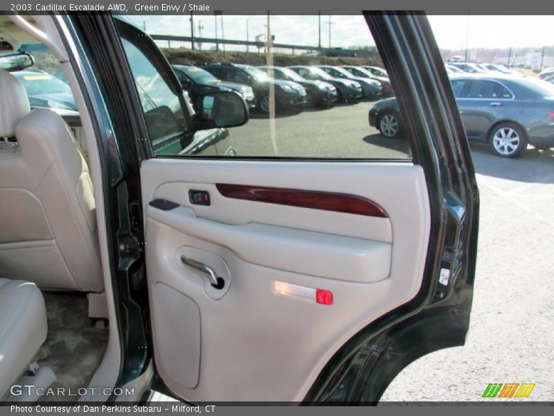 Green Envy / Shale 2003 Cadillac Escalade AWD