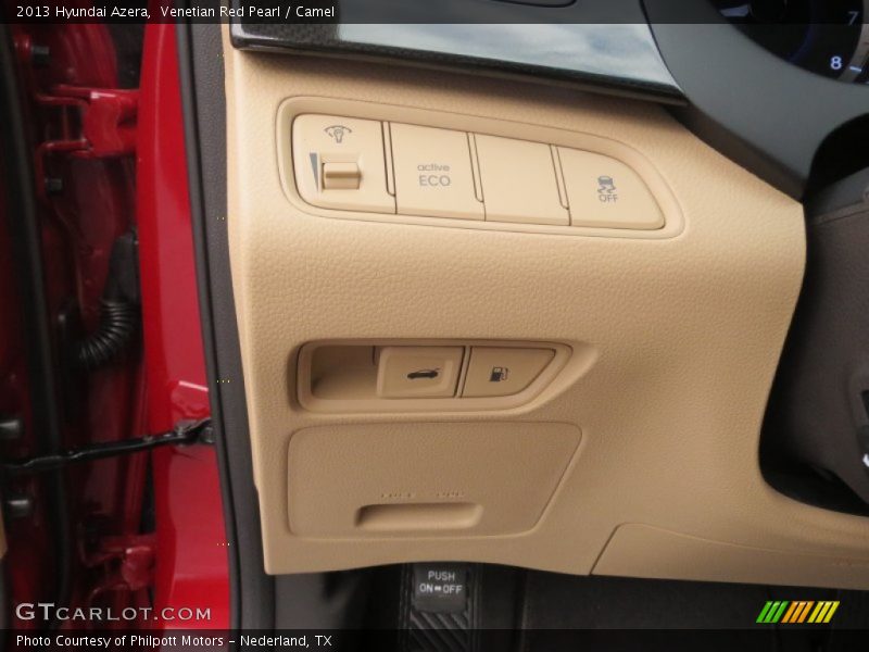 Controls of 2013 Azera 