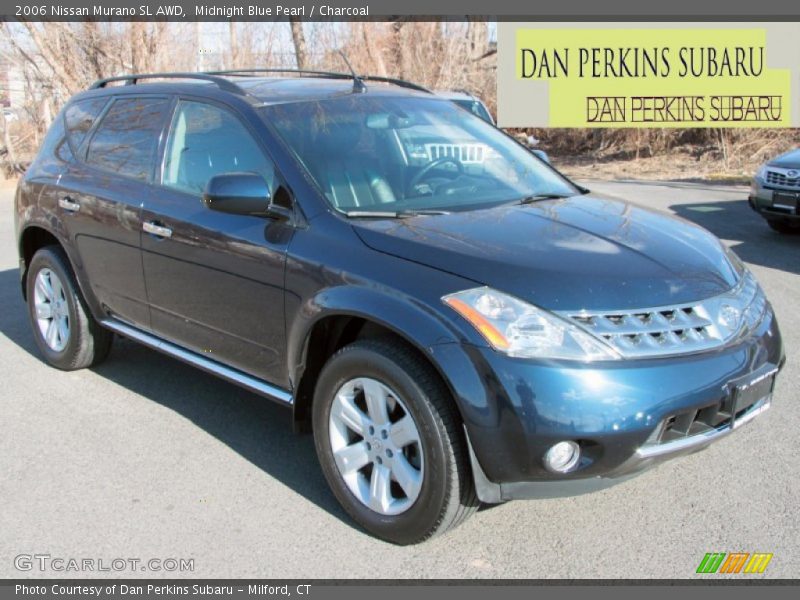 Midnight Blue Pearl / Charcoal 2006 Nissan Murano SL AWD