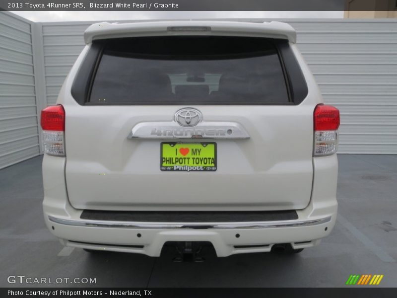 Blizzard White Pearl / Graphite 2013 Toyota 4Runner SR5