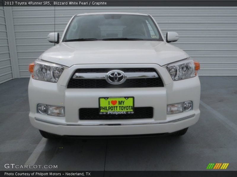 Blizzard White Pearl / Graphite 2013 Toyota 4Runner SR5