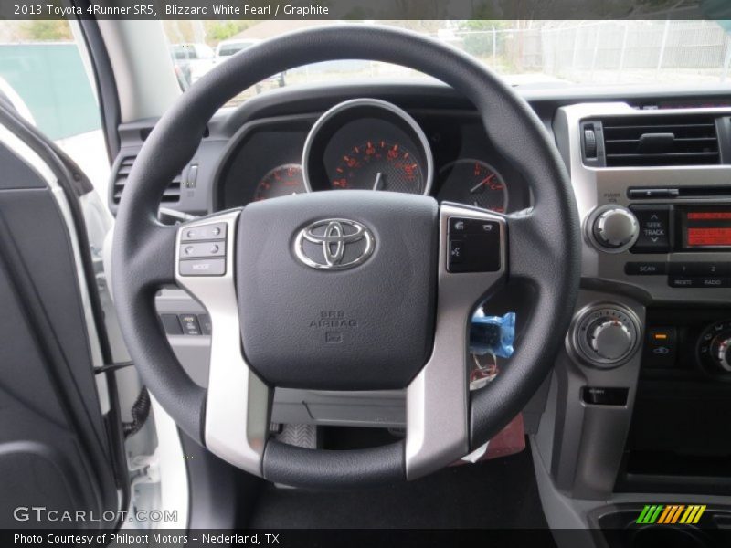 Blizzard White Pearl / Graphite 2013 Toyota 4Runner SR5