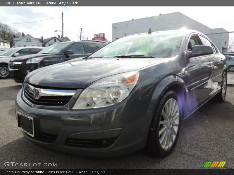 Techno Gray / Black 2008 Saturn Aura XR