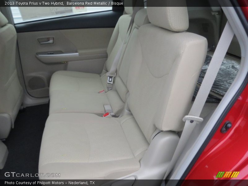 Barcelona Red Metallic / Bisque 2013 Toyota Prius v Two Hybrid