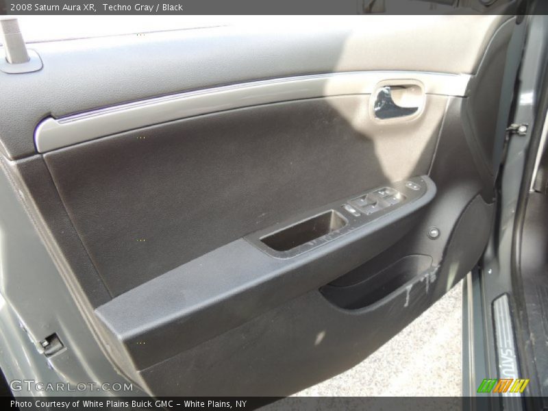 Techno Gray / Black 2008 Saturn Aura XR