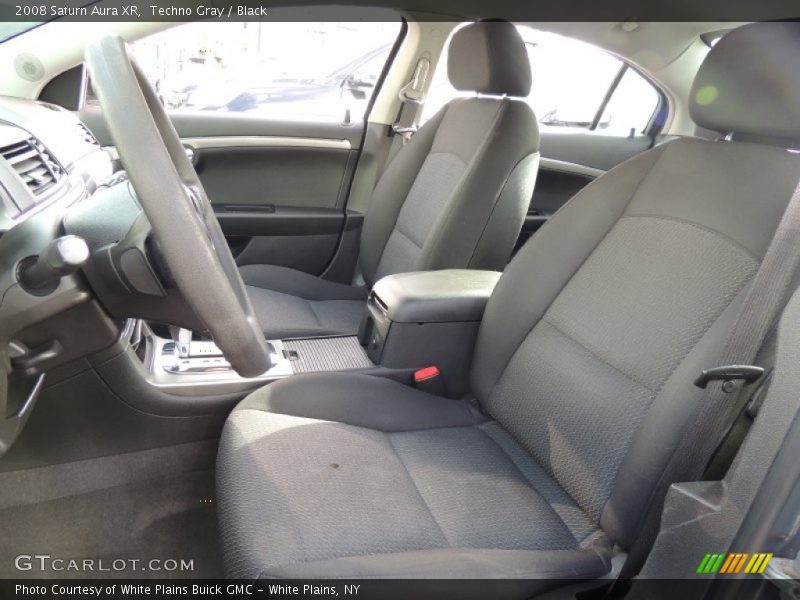 Techno Gray / Black 2008 Saturn Aura XR