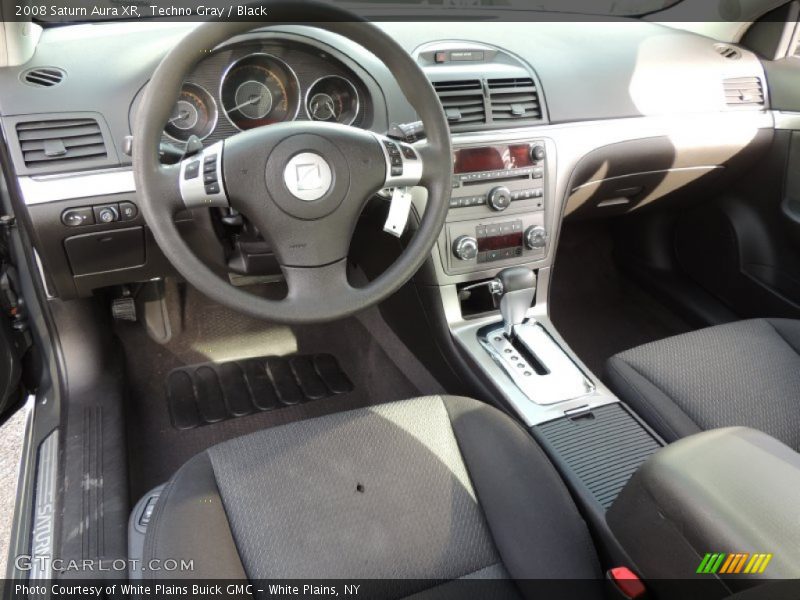 Techno Gray / Black 2008 Saturn Aura XR