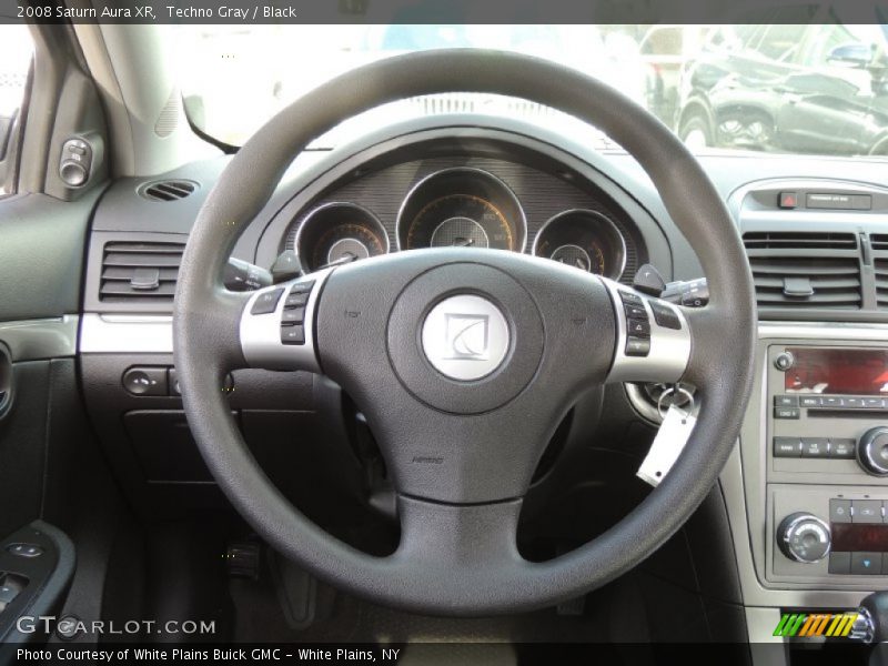 Techno Gray / Black 2008 Saturn Aura XR