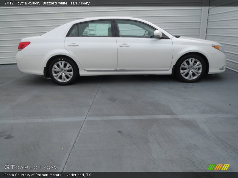  2012 Avalon  Blizzard White Pearl