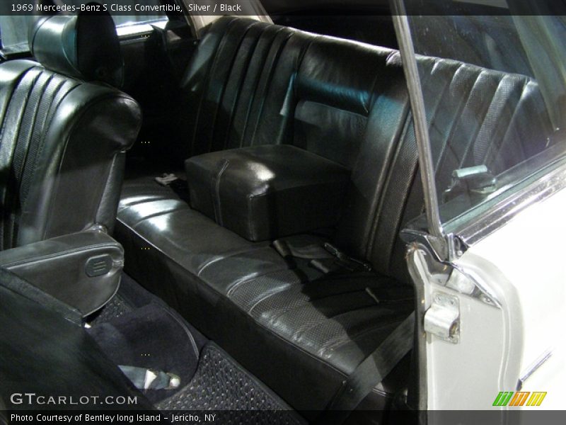 Silver / Black 1969 Mercedes-Benz S Class Convertible