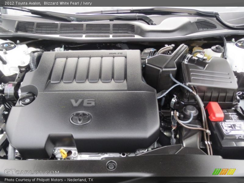  2012 Avalon  Engine - 3.5 Liter DOHC 24-Valve Dual VVT-i V6