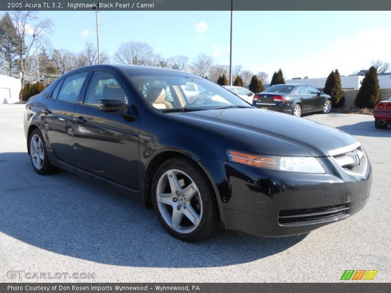 Nighthawk Black Pearl / Camel 2005 Acura TL 3.2